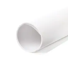 Фон пластиковый PVC PRO 100х120MR белый, фото 