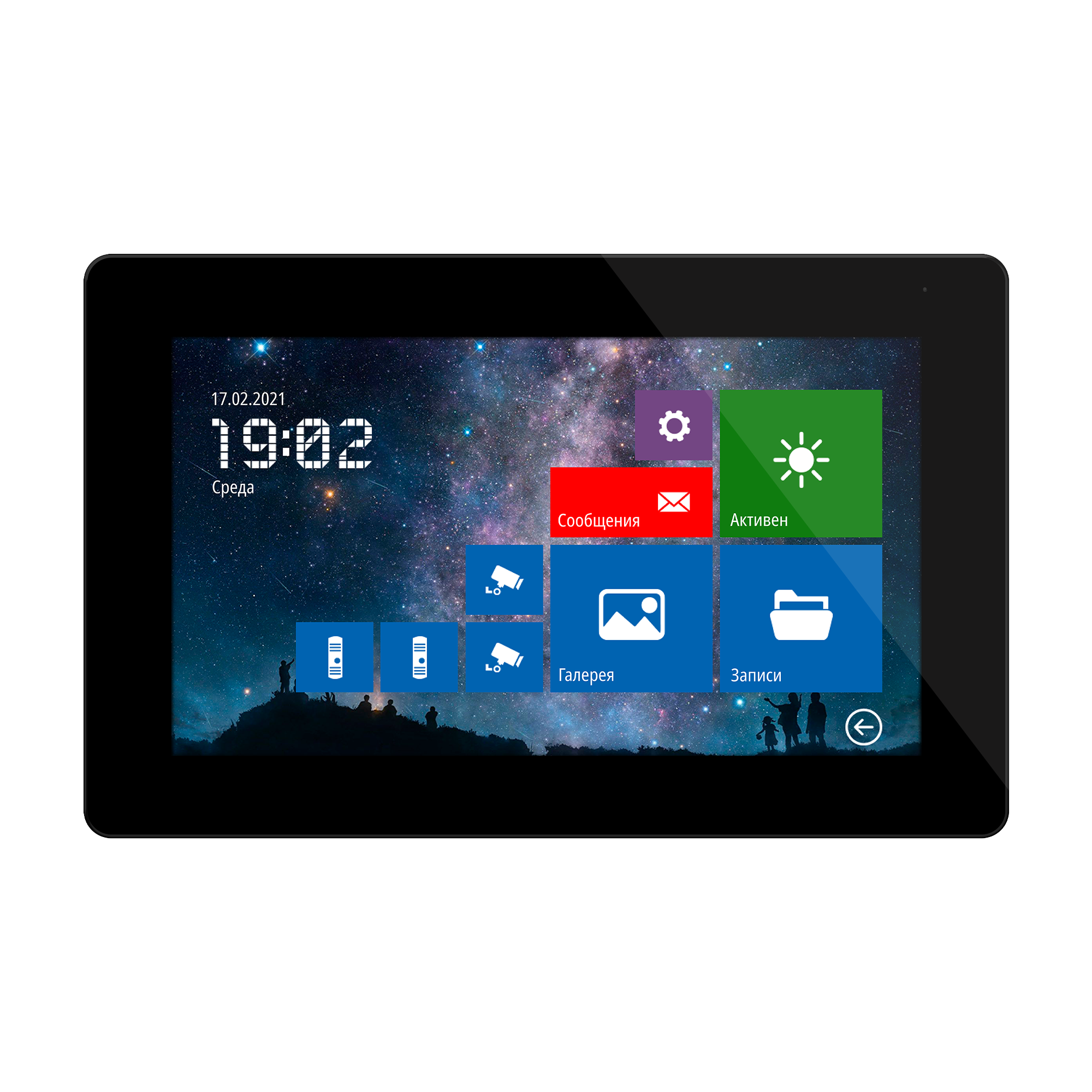 FREEDOM 7 NIGHT FHD - 7" сенсорный монитор Full HD домофона купить в ...