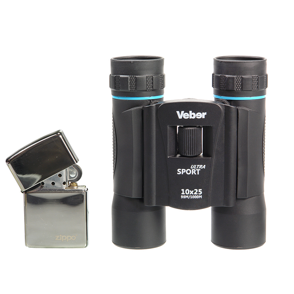 Бинокль Veber Ultra Sport БН 10x25 черный купить в Минске. Бинокли ...