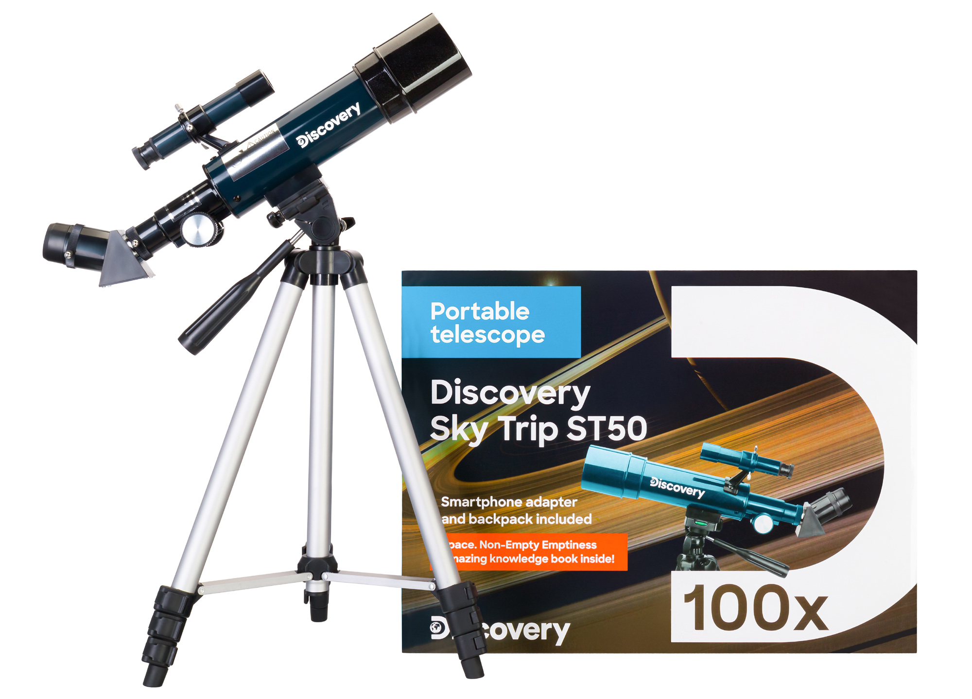 Телескоп Levenhuk Discovery Sky Trip ST50 с книгой купить в Минске ...