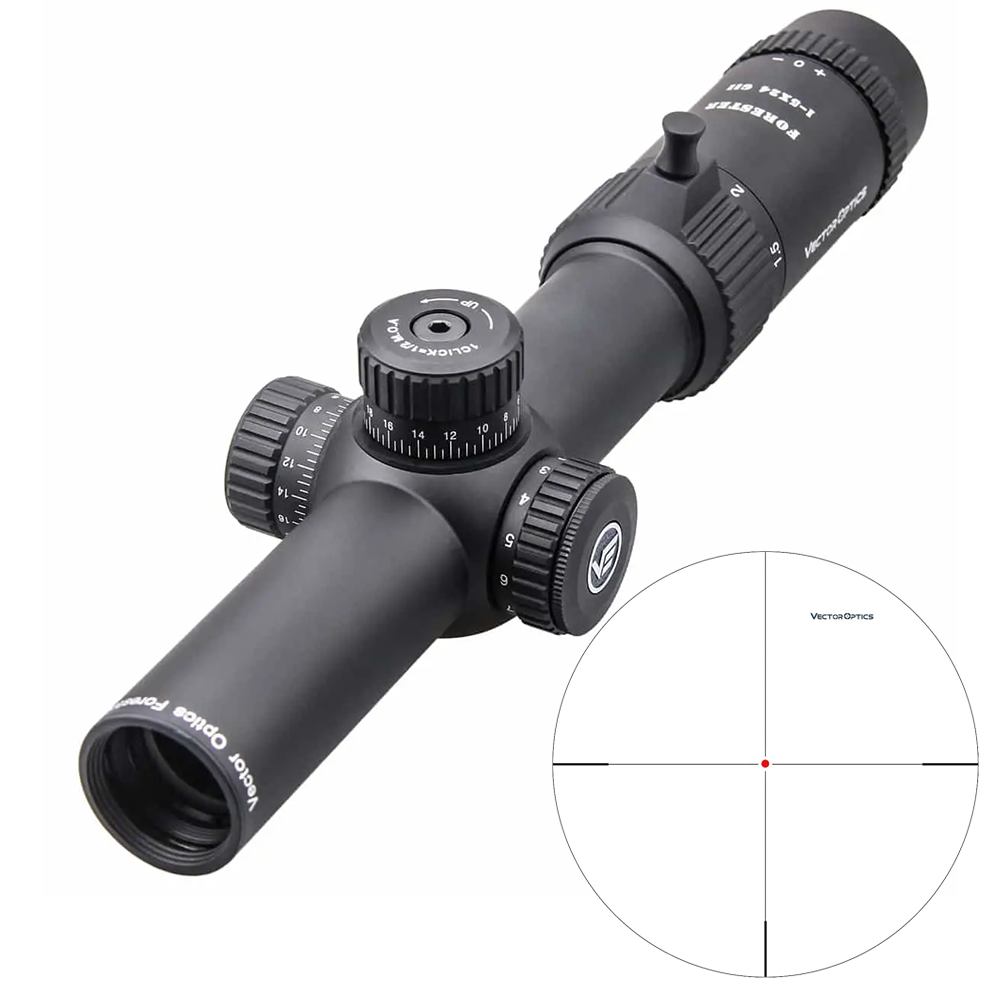 Оптический прицел Forester 1-5x24 SFP GenII купить в Минске