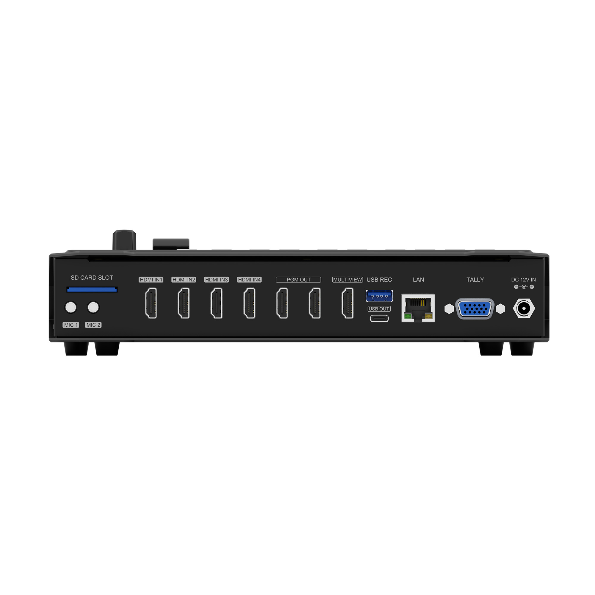 Видеомикшер-стример AVMATRIX Shark H4 компактный 4CH HDMI USB LAN ...