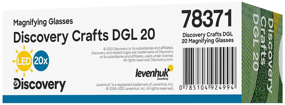 Лупа-очки Discovery Crafts DGL 20, фото , изображение 3