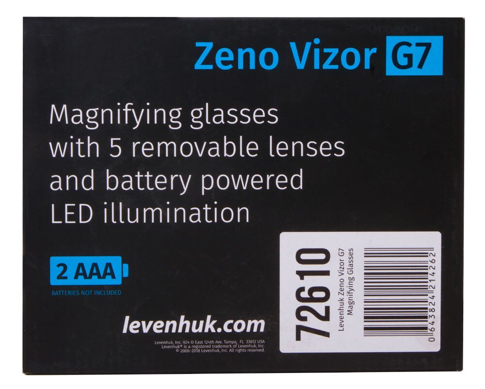 Лупа-очки Levenhuk Zeno Vizor G7, фото , изображение 15