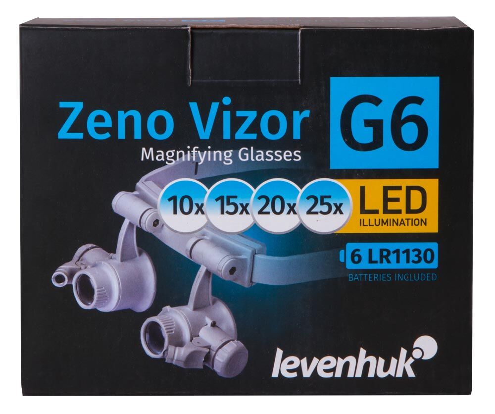 Лупа-очки Levenhuk Zeno Vizor G6, фото , изображение 12