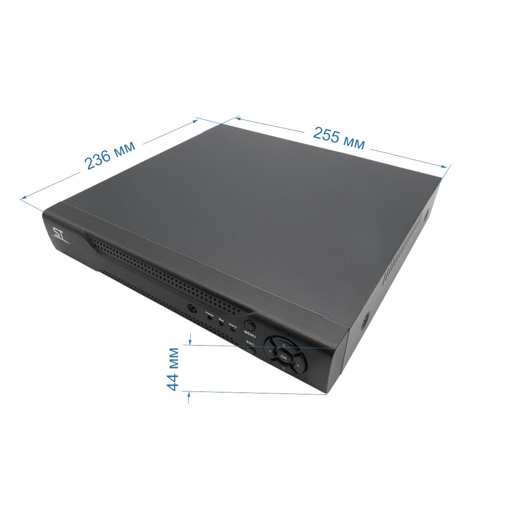 Видеорегистратор гибридный ST-HVR-S1608/2X20 16-канальный до 8MP 1 HDD LIGHT, фото , изображение 7