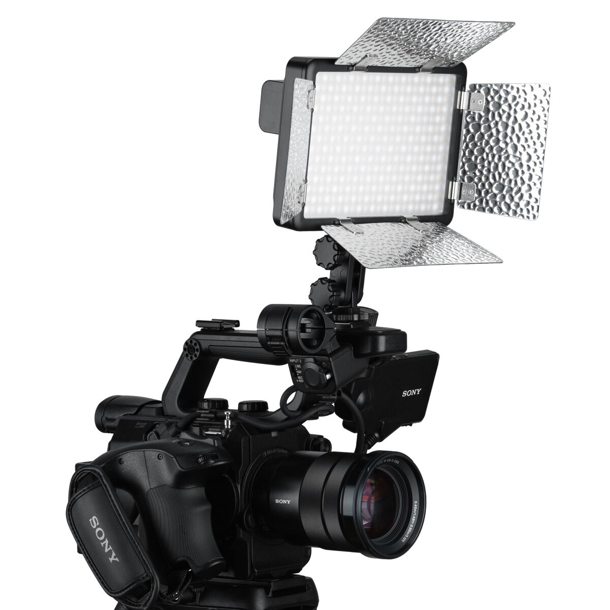 Осветитель светодиодный с функцией вспышки Godox LF308D накамерный, фото 