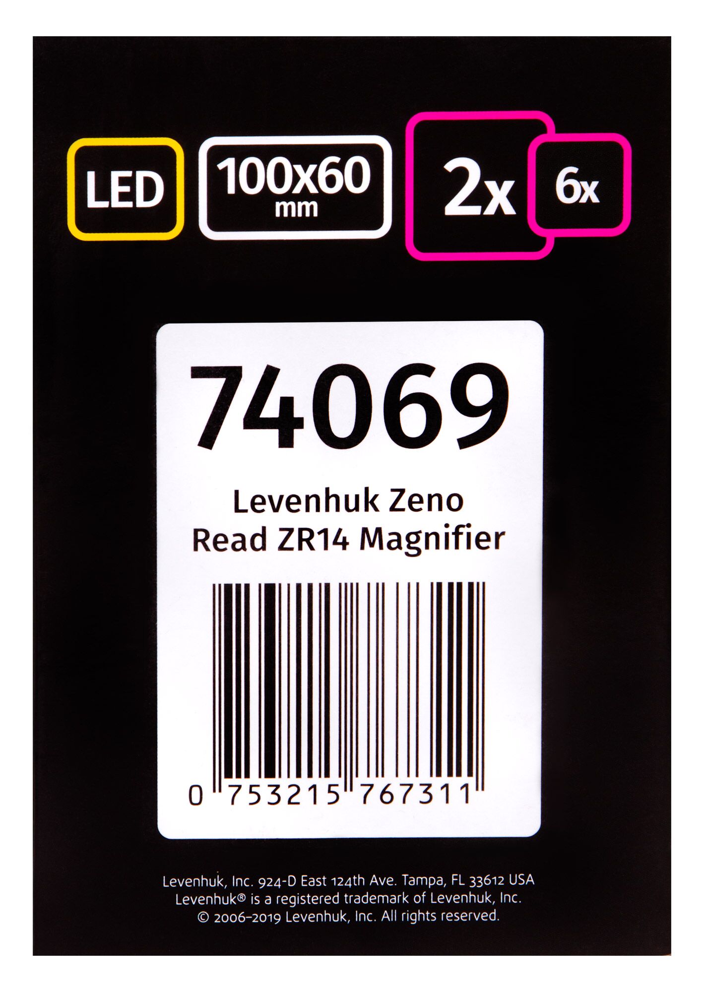 Лупа для чтения Levenhuk Zeno Read ZR14, фото , изображение 14