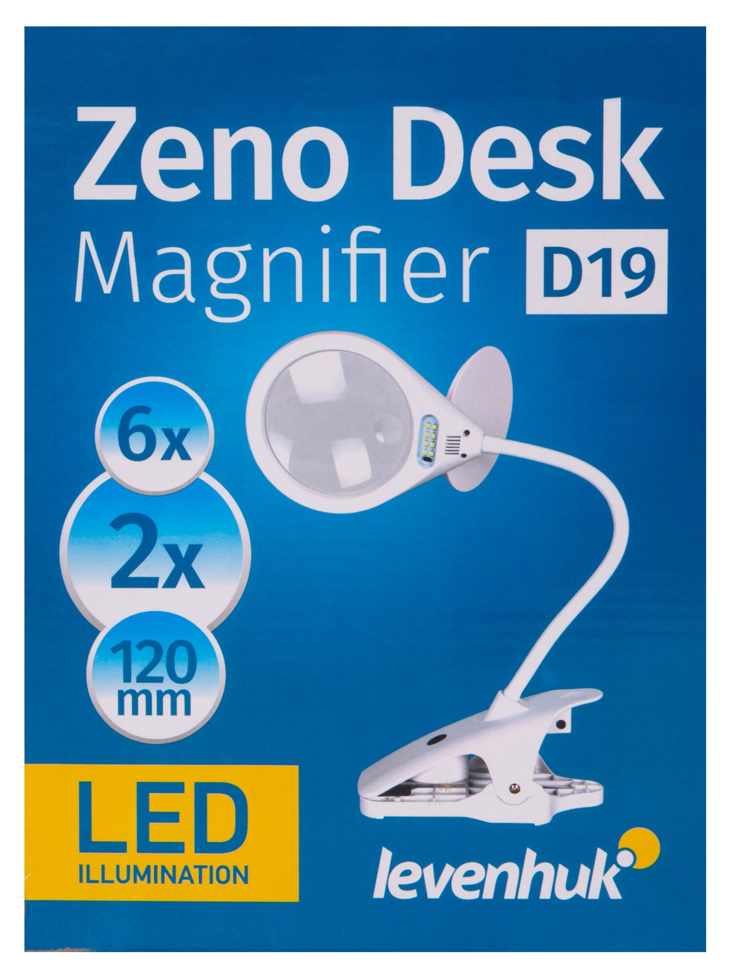 Лупа настольная Levenhuk Zeno Desk D19, фото , изображение 12
