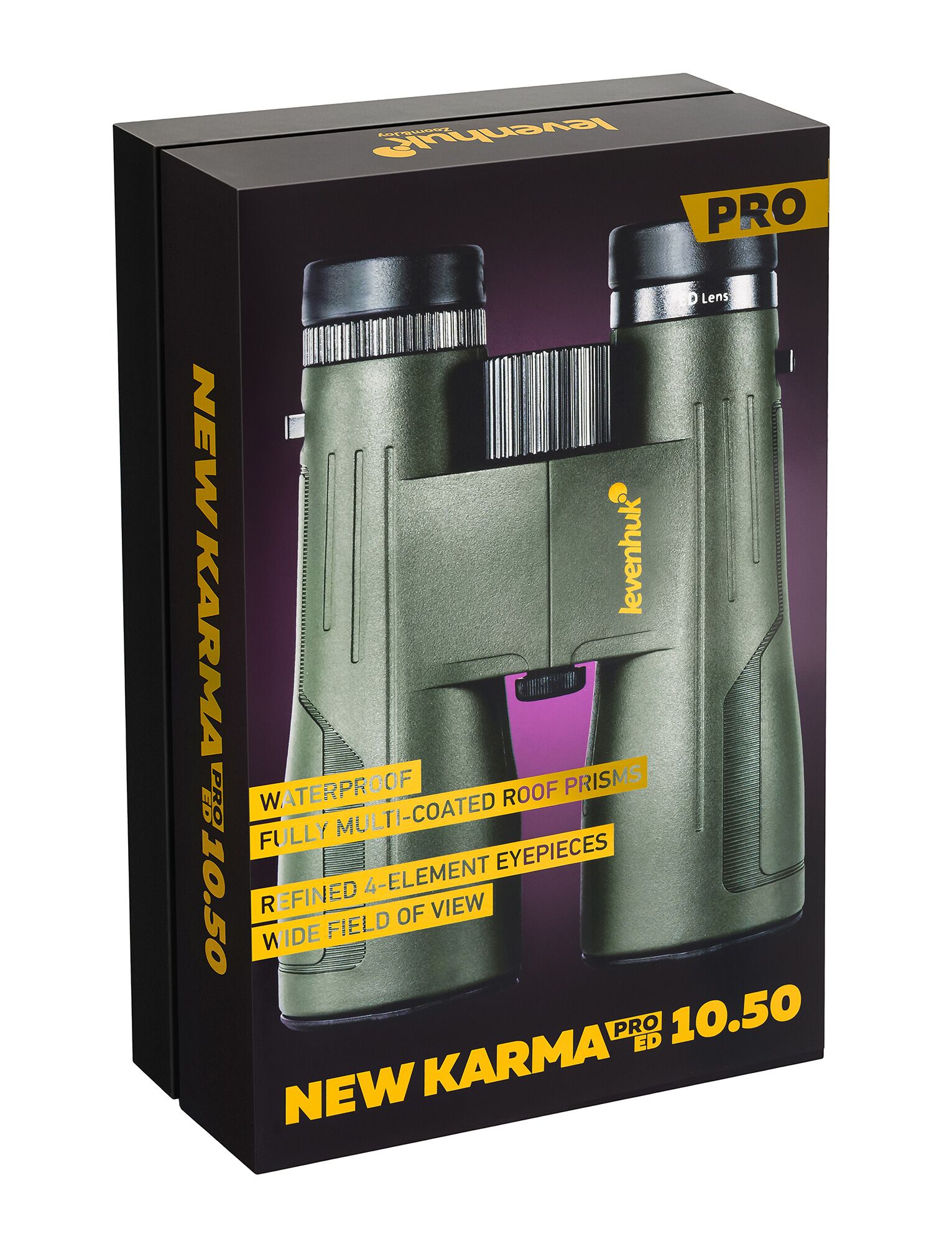 Бинокль Levenhuk New Karma PRO ED 10x50, фото , изображение 11