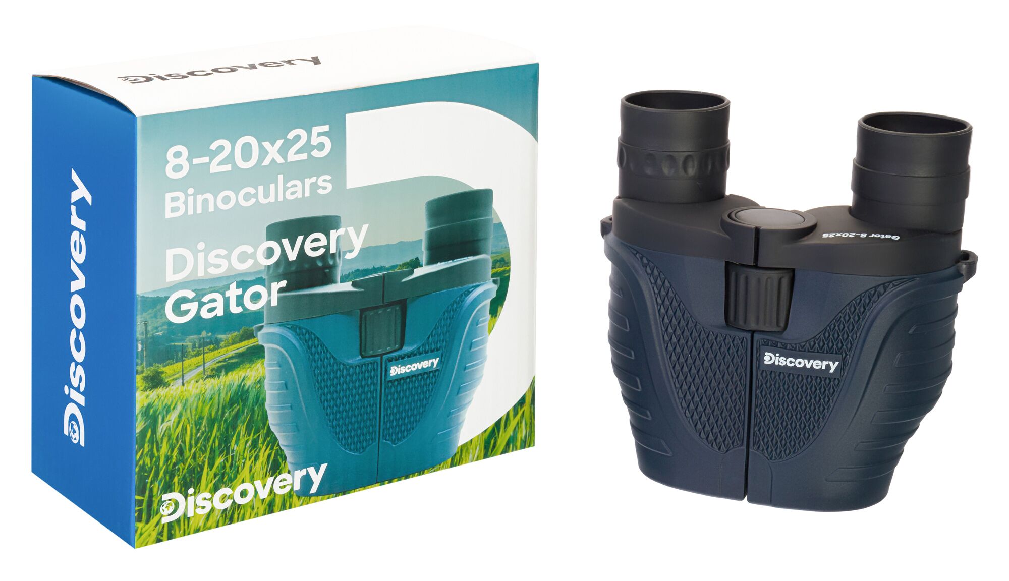 Бинокль Levenhuk Discovery Gator 8–20x25, фото , изображение 11