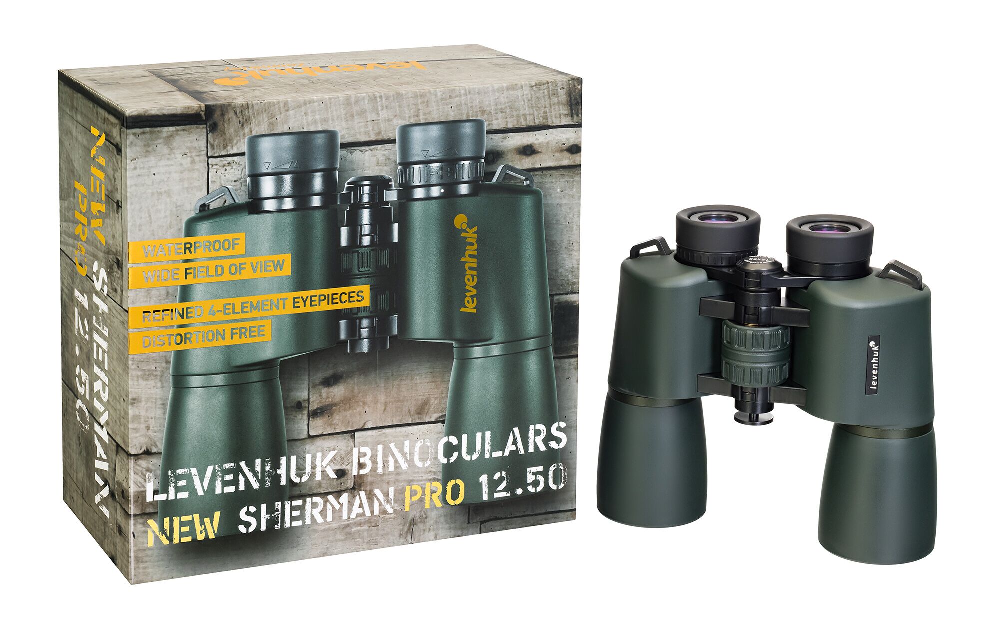 Бинокль Levenhuk New Sherman PRO 12x50, фото , изображение 12