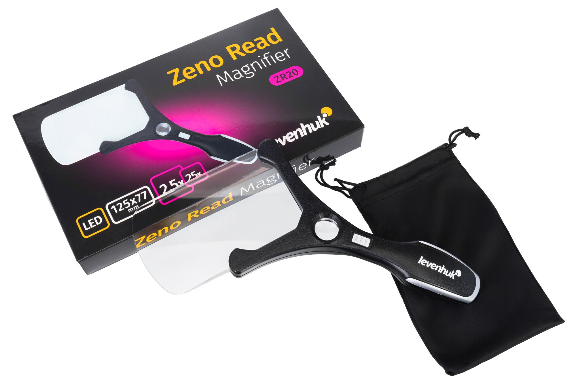 Лупа для чтения Levenhuk Zeno Read ZR20, фото , изображение 2