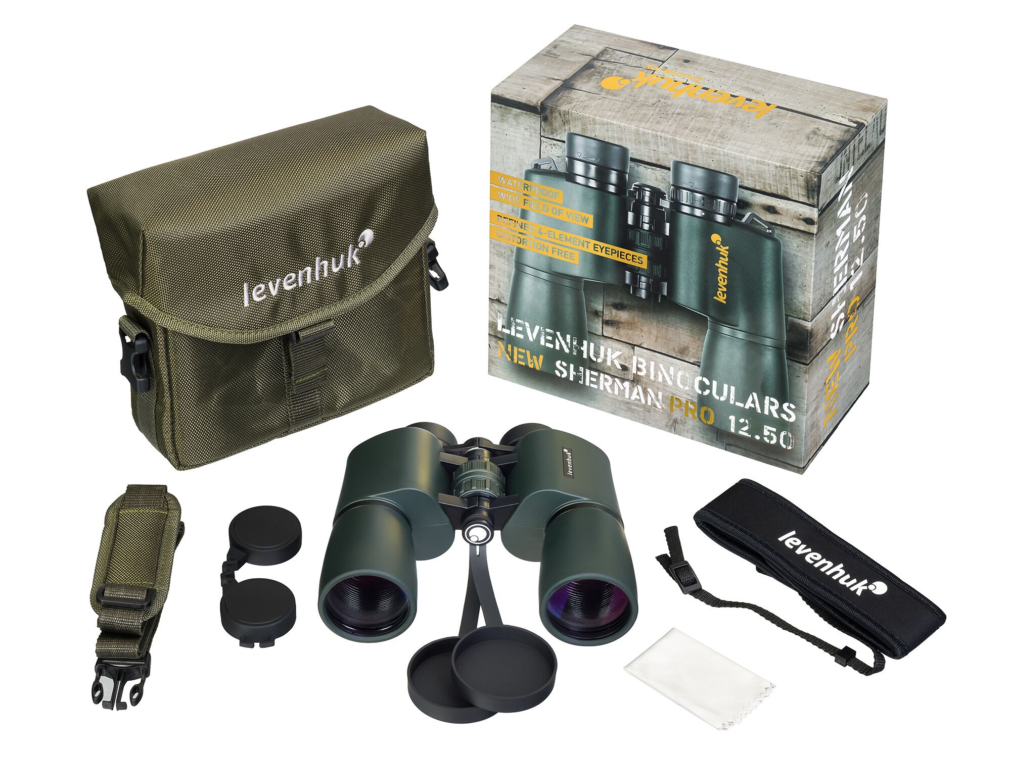 Бинокль Levenhuk New Sherman PRO 12x50, фото , изображение 13