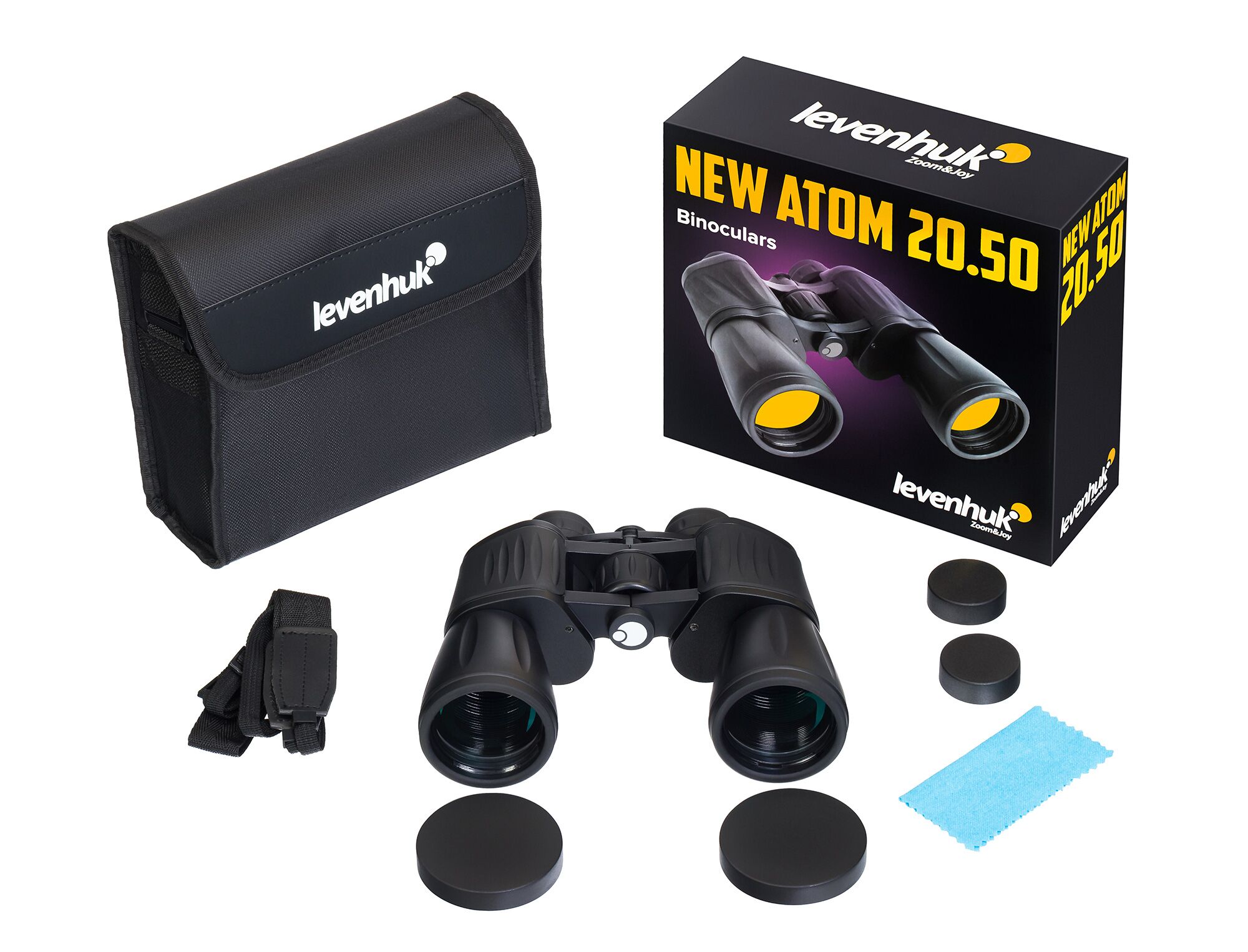 Бинокль Levenhuk New Atom 20x50, фото , изображение 12
