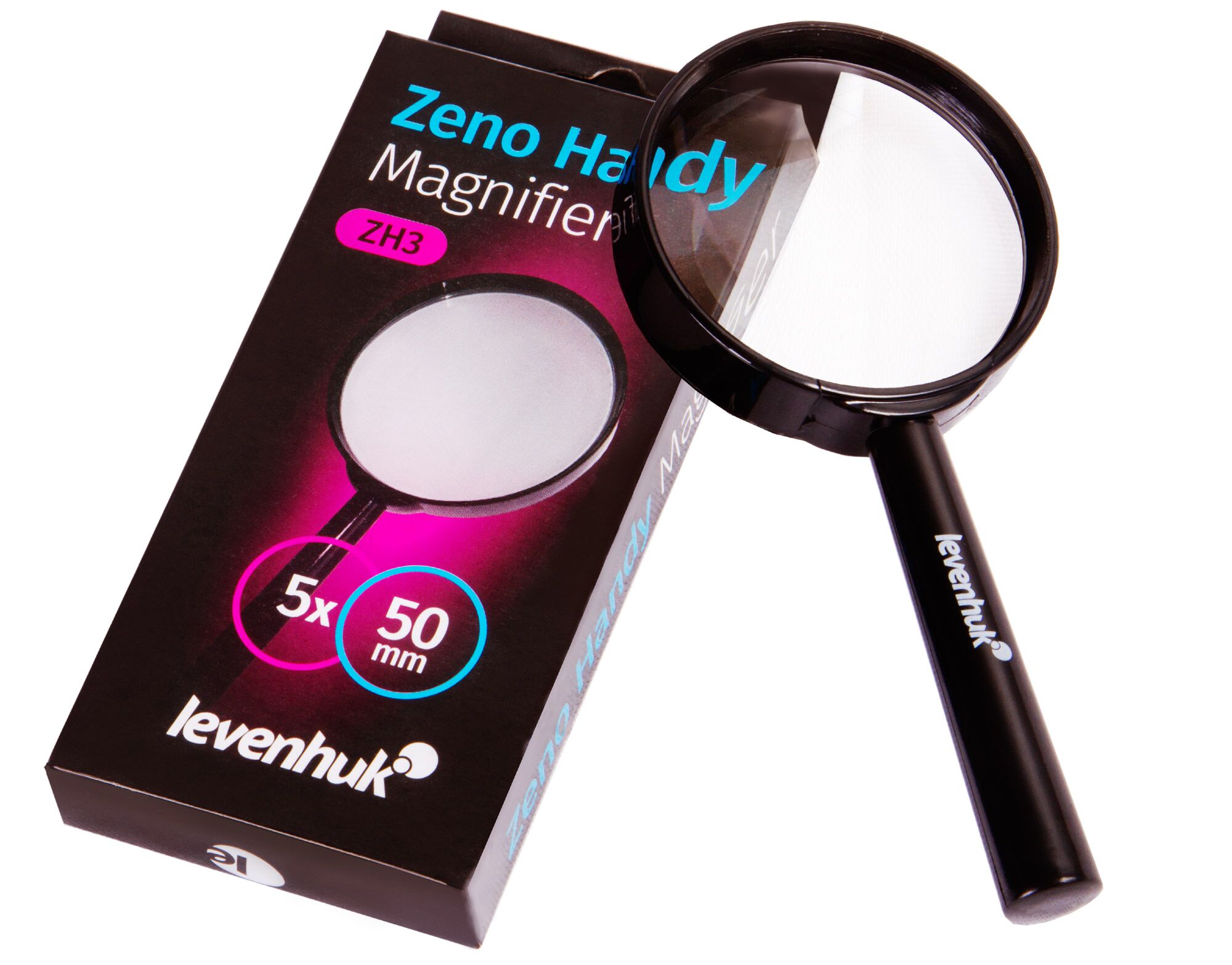 Лупа ручная Levenhuk Zeno Handy ZH3, фото , изображение 2