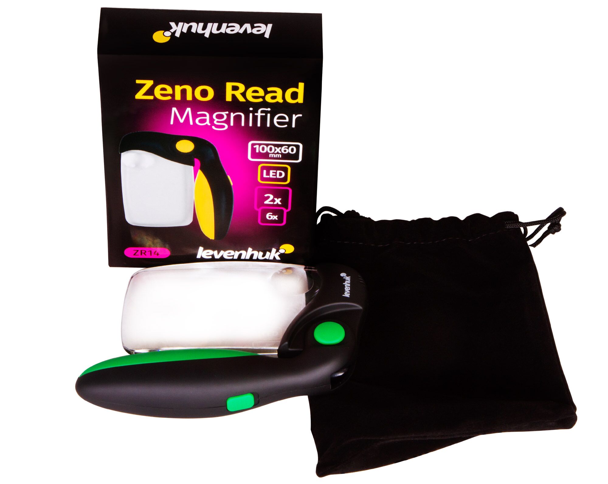 Лупа для чтения Levenhuk Zeno Read ZR14, фото , изображение 2
