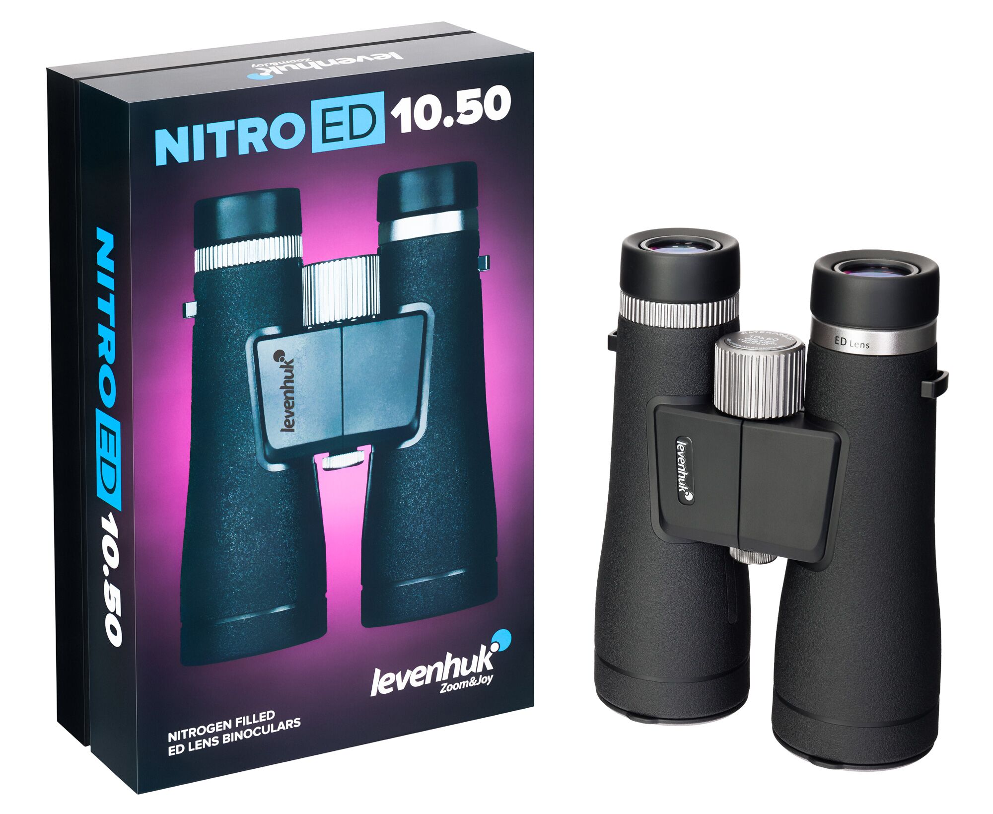 Бинокль Levenhuk Nitro ED 10x50, фото , изображение 5