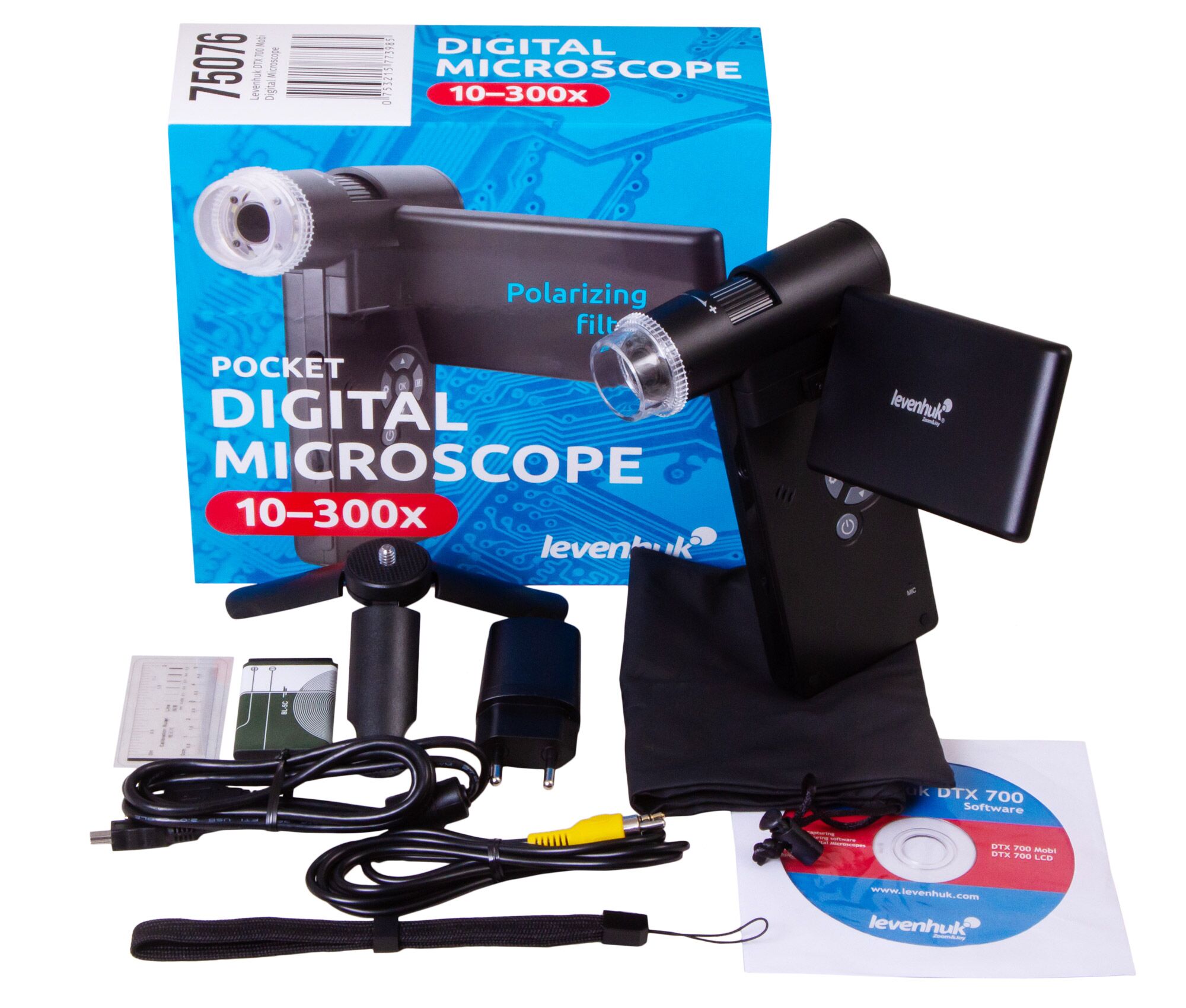 Микроскоп цифровой Levenhuk DTX 700 Mobi, фото , изображение 2