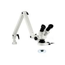 Микроскоп стереоскопический Eschenbach 10–20x, на струбцине, бинокулярный, фото 