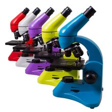 Микроскоп Levenhuk Rainbow 50L PLUS, Цвет: Аметист, фото , изображение 2