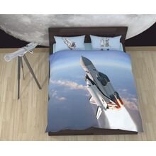 Комплект постельного белья NEWTONE «Космический корабль Буран», 1,5-спальное, фото 