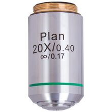 Объектив планахроматический Levenhuk MED 1000 20x/0,4, фото 