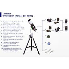 Труба оптическая Sky-Watcher Evostar BK ED72 OTA, фото , изображение 2