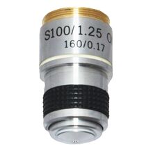 Объектив S100x/1,25МИ 160/0,17 для микроскопов Биомед 1/2/2 LED, фото 