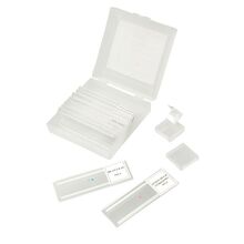 Микропрепараты 5 образцов + 5 предметных стёкол (пластик), фото 