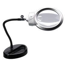 Лупа-лампа 15119-B настольная, фото 