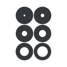 Набор масок гобо Godox Knowled GP-GS5 для GP, фото 