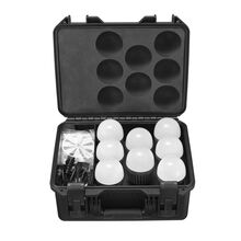 Комплект светодиодных ламп Godox Knowled C7R-K8 с зарядным кейсом, фото 