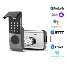 Электромеханический всепогодный автономный замок Selock Hotel Skud с возможностью дистанционного управления кодами доступа через мобильное приложение Ttlock, фото 