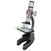 Микроскоп игрушечный EDU-TOYS 100–1200x, в кейсе (MS911), фото 