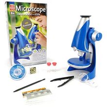 Микроскоп игрушечный EDU-TOYS 100–450x, фото 