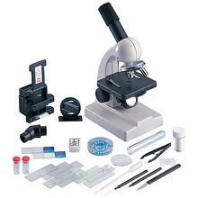 Микроскоп игрушечный EDU-TOYS 100–900x (MS901), фото 