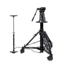 Пьедестал студийный GreenBean AirShaft 40 KIT с видеоголовкой, фото 