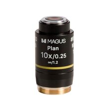 Объектив MAGUS 10PL60V Plan 10х/0,25 ∞/1,2 H60 мм, фото 