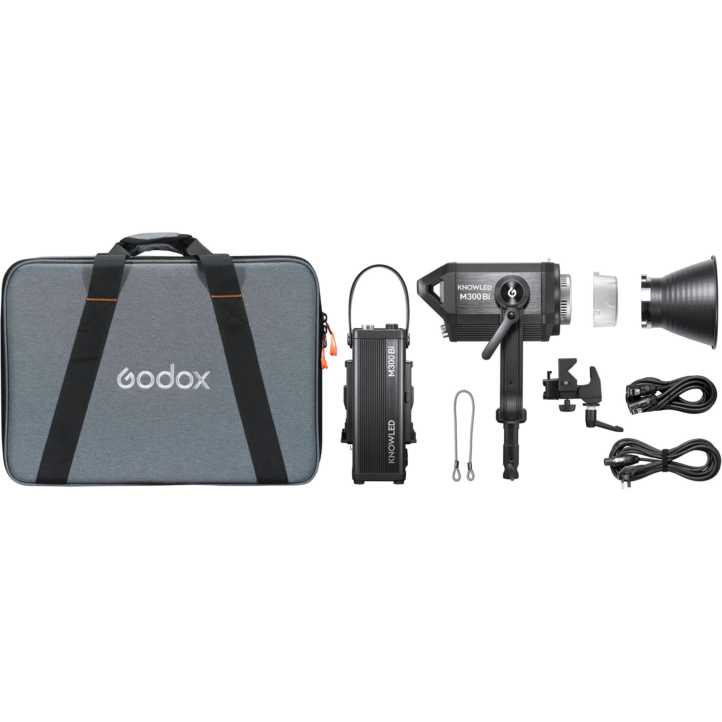 Осветитель светодиодный Godox Knowled M300Bi студийный, фото , изображение 14