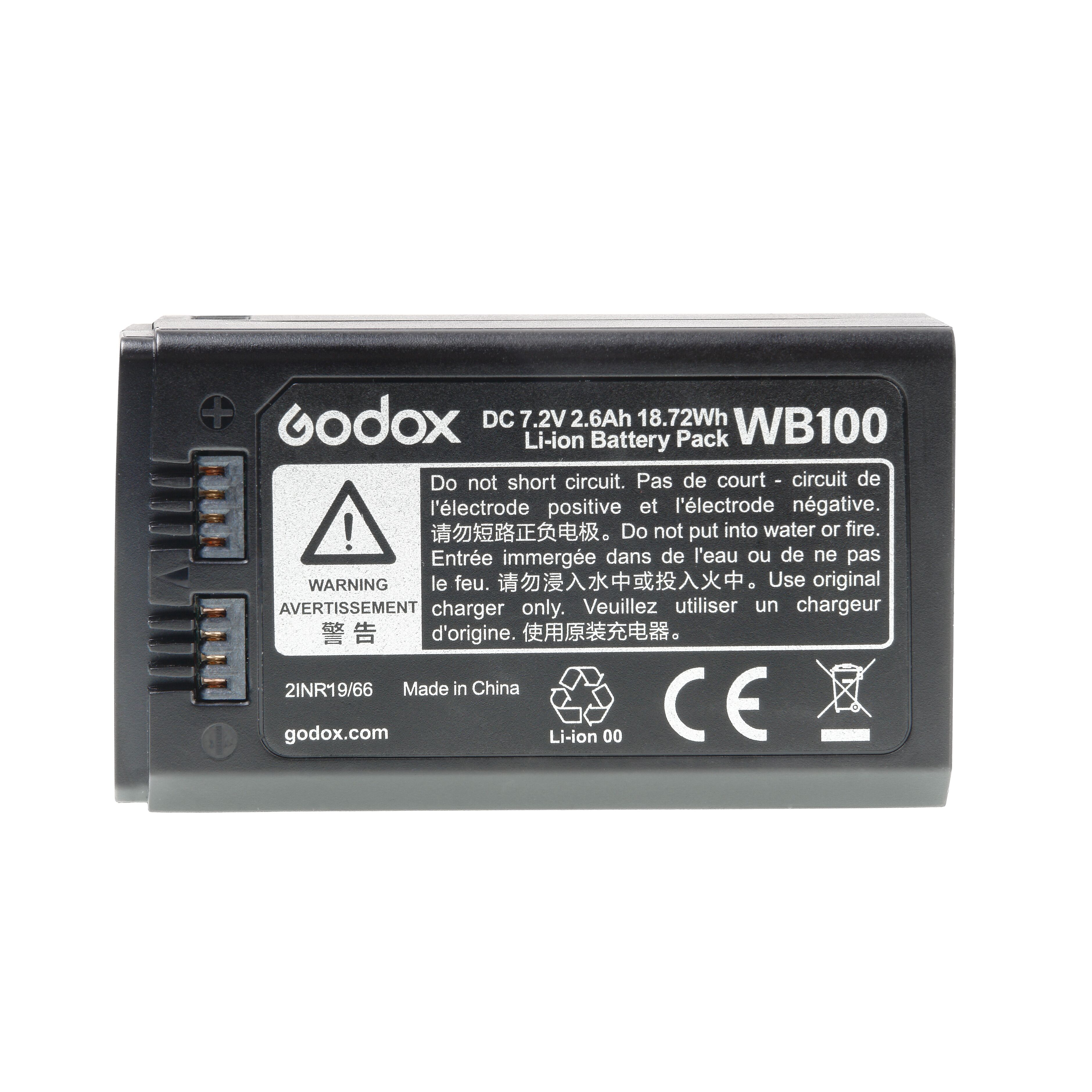 Аккумулятор Godox WB100 для AD100Pro, фото , изображение 2