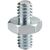Переходник KUPO KS-051 1/4"M + 1/4"M ADAPTER SPIGOT, фото 