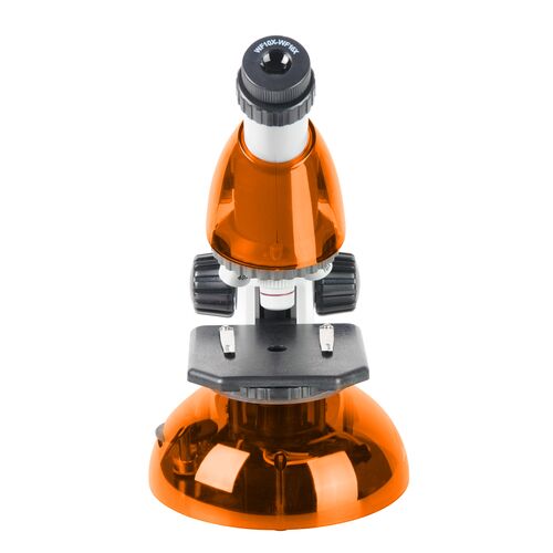 Микроскоп Микромед Атом 40x-640x (апельсин), Цвет: Апельсин, фото 