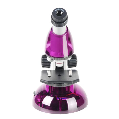 Микроскоп Микромед «Атом» 40–640x, аметист, Цвет: Аметист, фото 