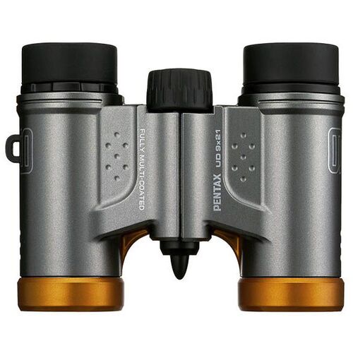 Бинокль PENTAX UD 9x21, серо-оранжевый, фото , изображение 2