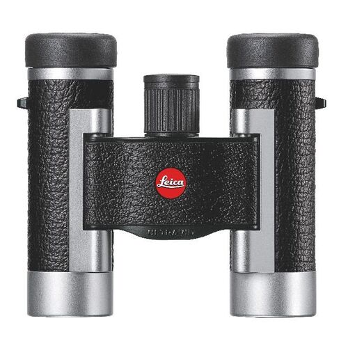 Бинокль Leica SilverLine 8x20, кожа, серебристый корпус, фото 