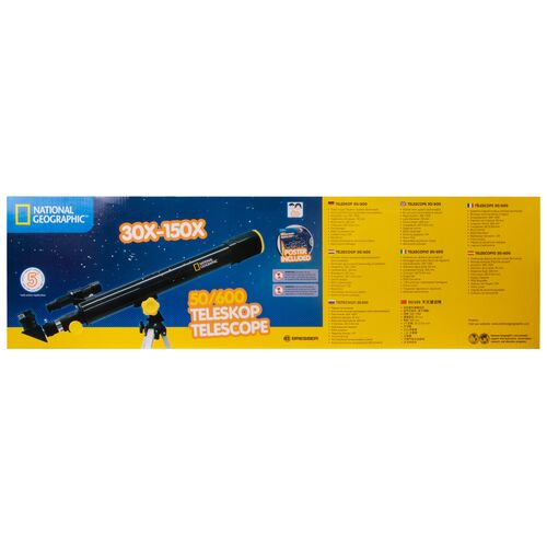 Телескоп Bresser National Geographic 50/600 AZ, фото , изображение 13