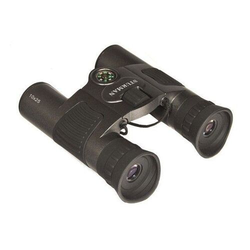 Бинокль STURMAN 10x25 с компасом CARBON, фото , изображение 2