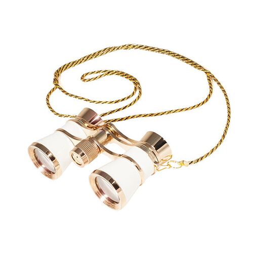 Бинокль театральный STURMAN 3x25, белый, фото 