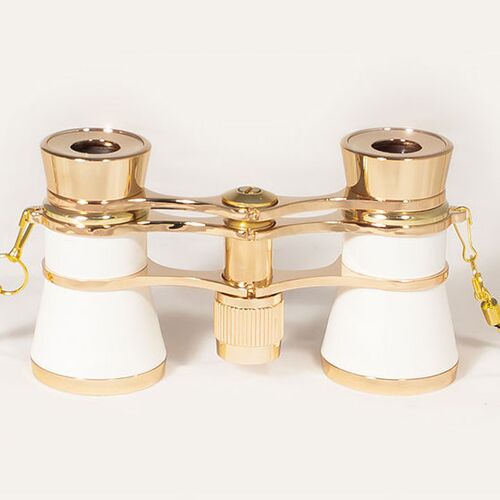 Бинокль театральный STURMAN 3x25, белый, фото , изображение 2